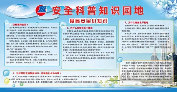 安全知識展板圖片
