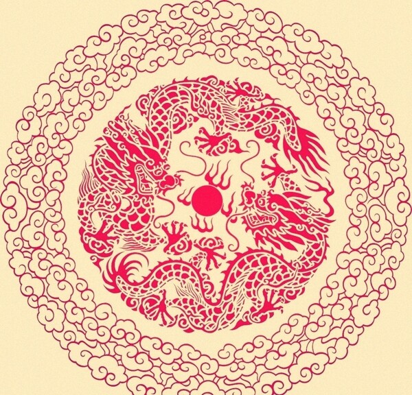 云紋龍圖片