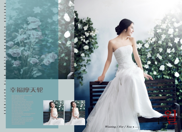 韩式婚纱模板设计