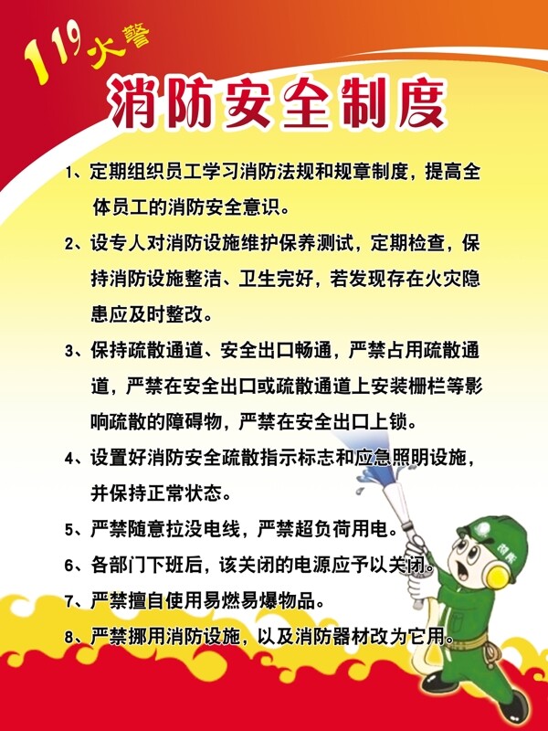 消防安全管理制度