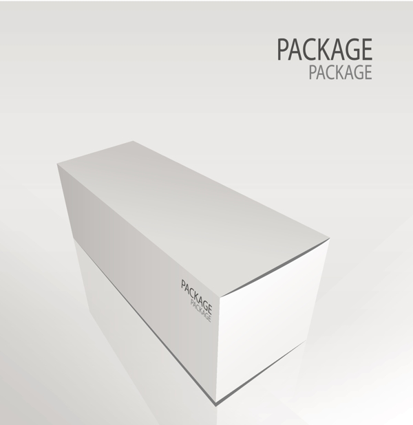 包装盒设计简单素材