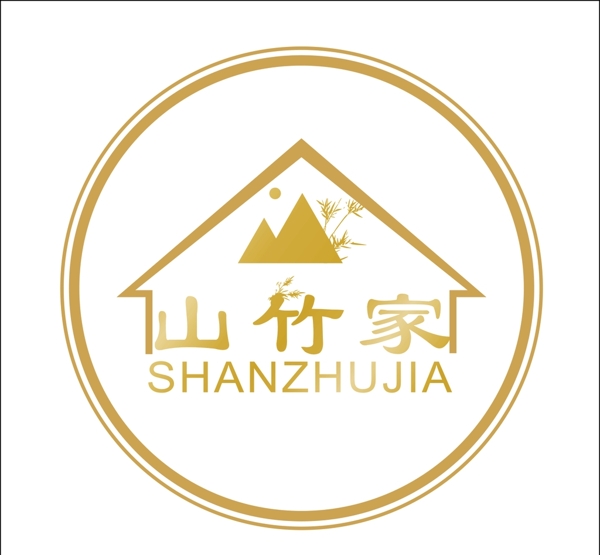 logo金色