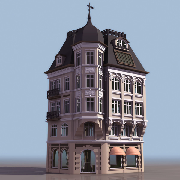 3D國外建筑模型