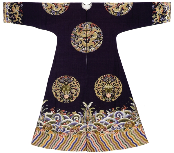 民間服飾清朝官服布藝古龍雙龍龍鳳呈祥古服繡花民間藝術(shù)中華刺繡PSD分層素材源文件中國傳統(tǒng)元素整合圖庫