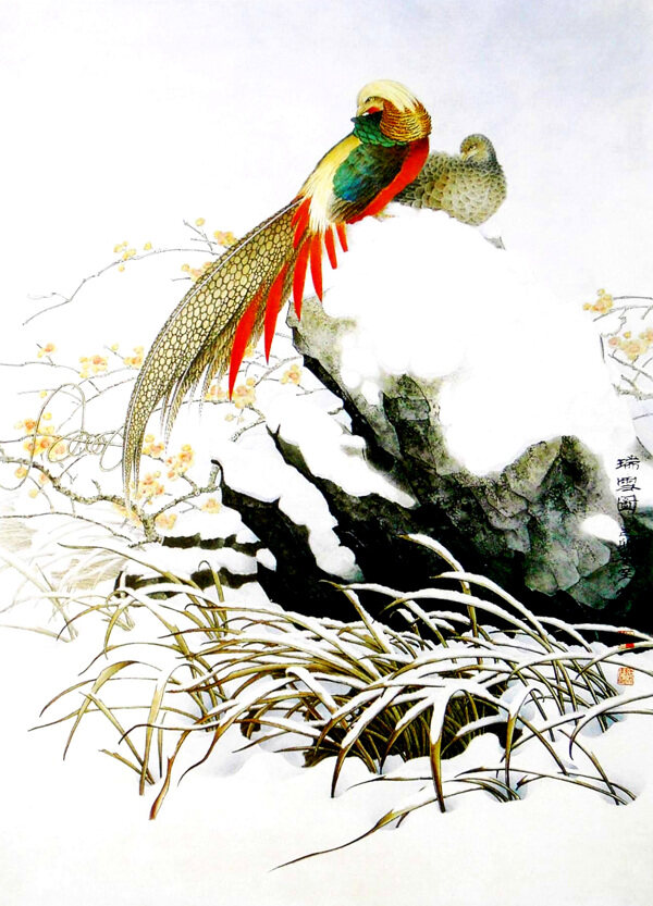瑞雪圖圖片