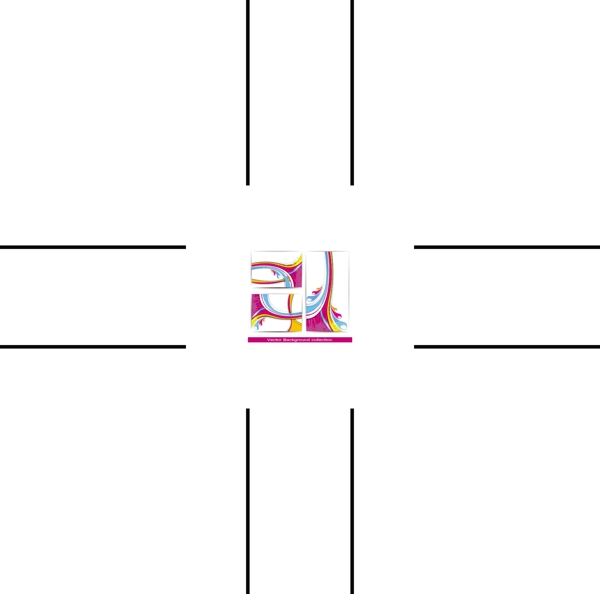 動感流漆矢量素材