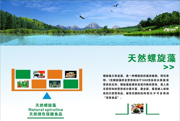 天然螺旋藻圖片