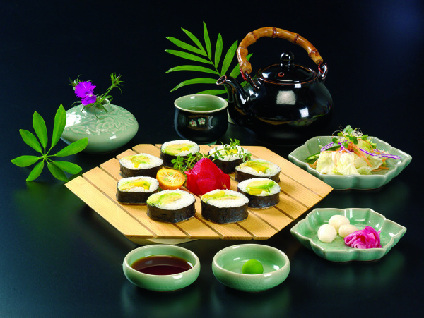 日本寿司卷图片