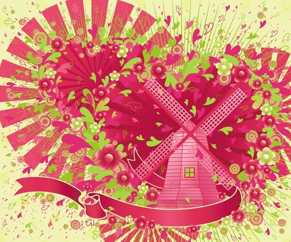 歐美花紋3642矢量EPS