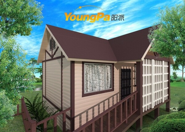 木屋效果圖圖片