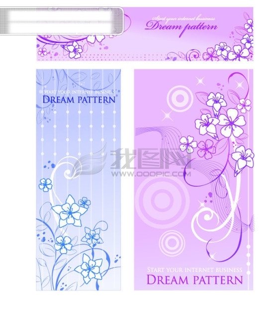 AI源文件矢量圖片圖案邊框分層圖片邊框線條美麗點(diǎn)綴花紋底紋圓圈日韓盛典艷麗花紋