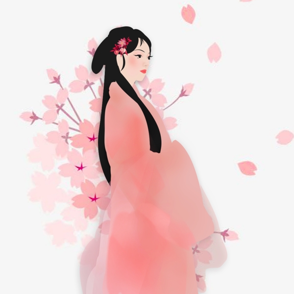 古風(fēng)人物插畫素材