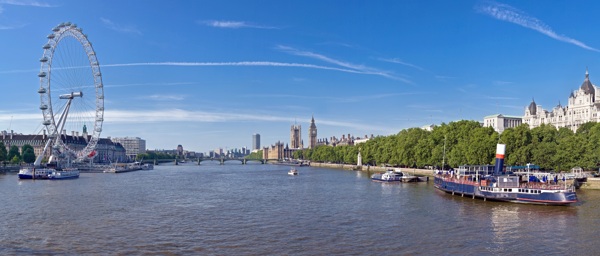 伦敦泰晤士河图片