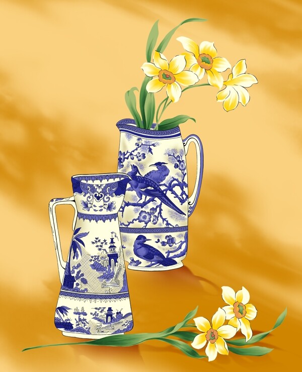 花和瓶