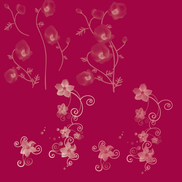 時(shí)尚花朵0