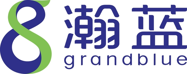 瀚蓝水logo标志