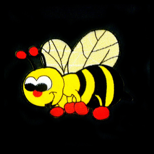 贴布动物昆虫蜜蜂免费素材