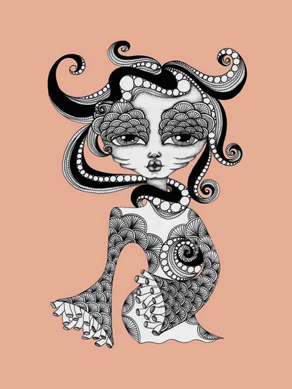 位圖插畫時(shí)尚插畫人物插畫插畫師免費(fèi)素材