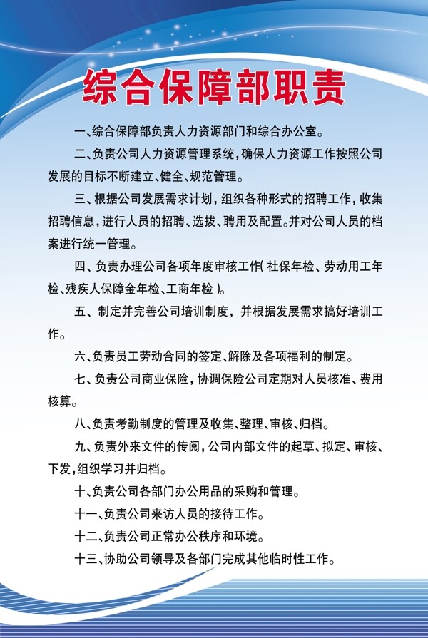 制度牌