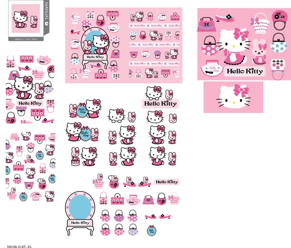 hellokitty矢量圖下載