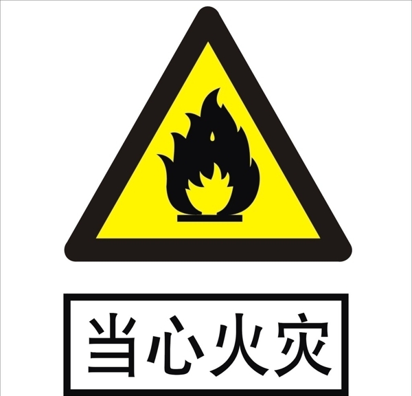 當(dāng)心火災(zāi)圖片