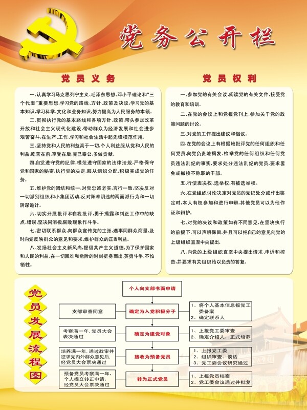 天湖黨務(wù)公開欄圖片