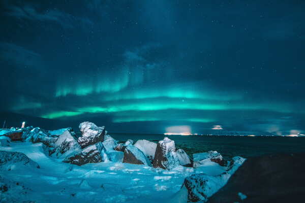 冰岛自然风景