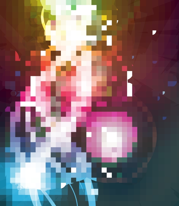 璀璨星光特效矢量素材2