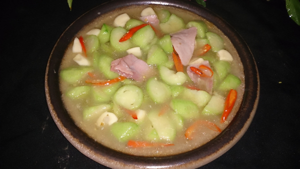 丝瓜肉片图片