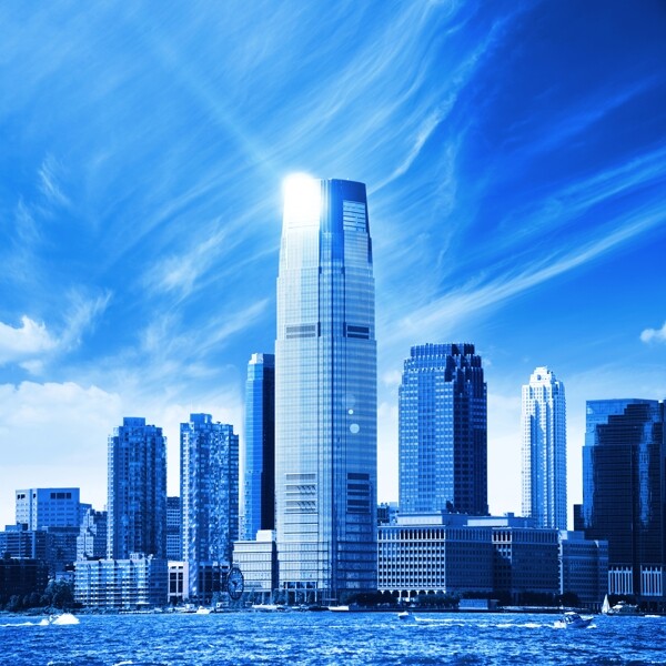 未来城市风光图片