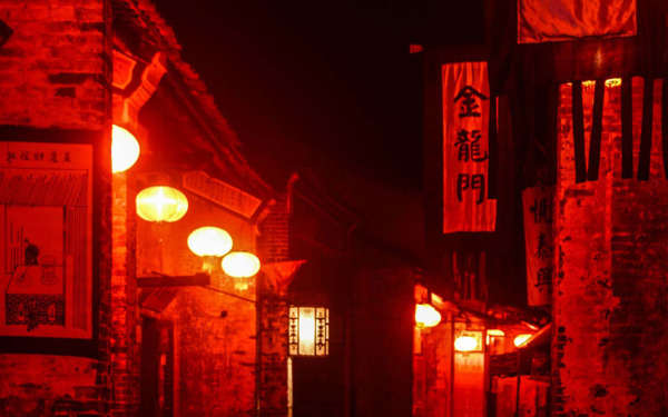 中國(guó)風(fēng)喜慶燈籠背景