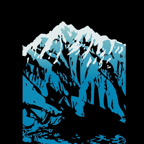 印花矢量圖山風(fēng)景男裝免費(fèi)素材
