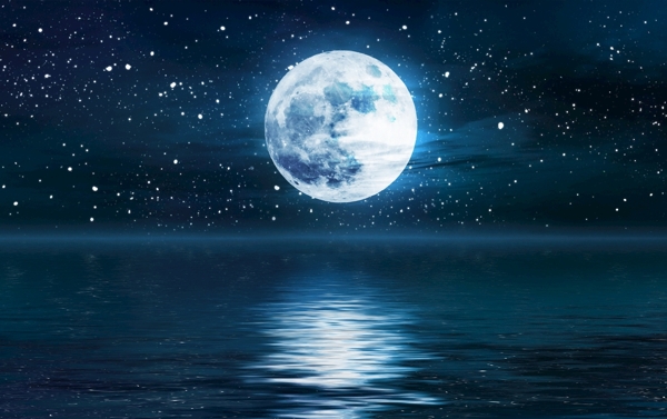 海上明月月亮