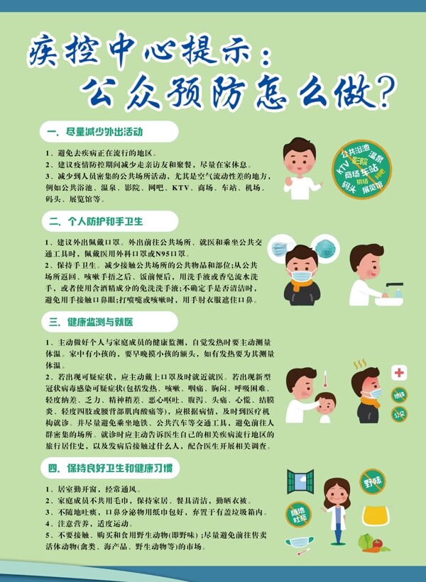 新型冠狀病毒預防