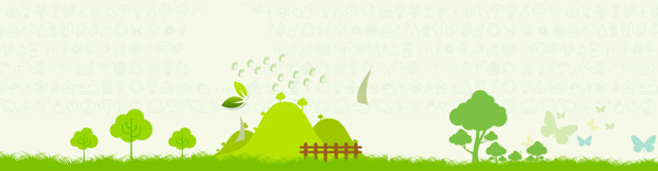綠色植物小清新banner