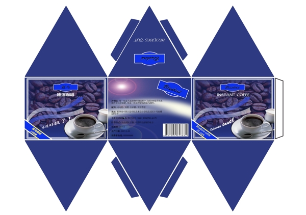 食品包裝包裝模板PSD0023