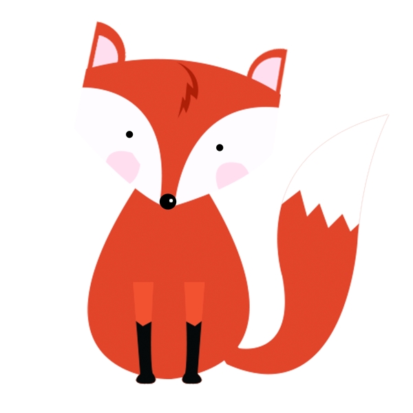 狡猾的红色小狐狸图片