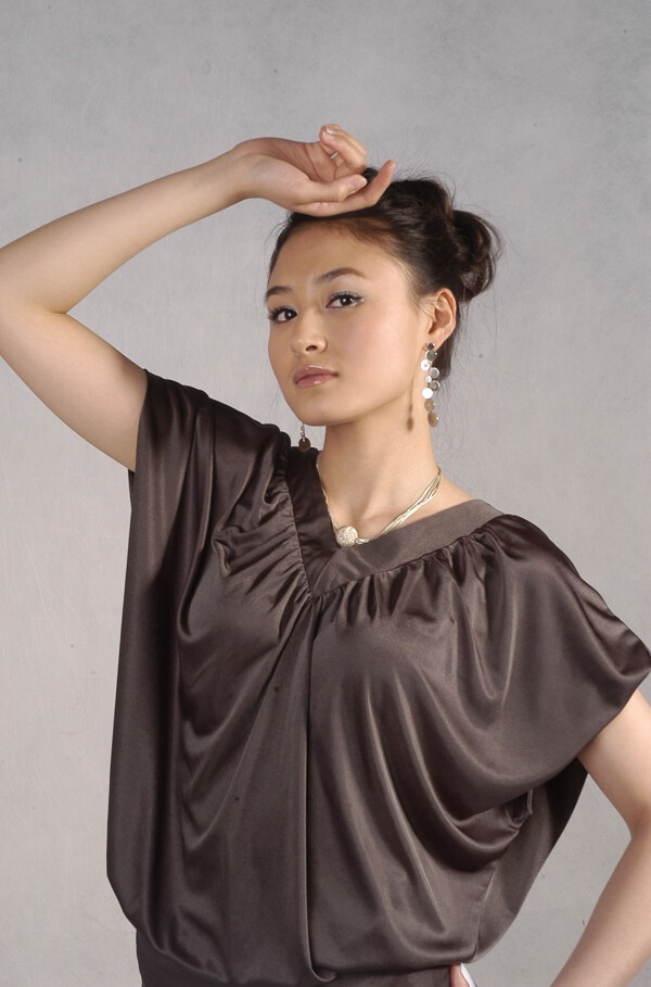 服裝模特?cái)z影圖片