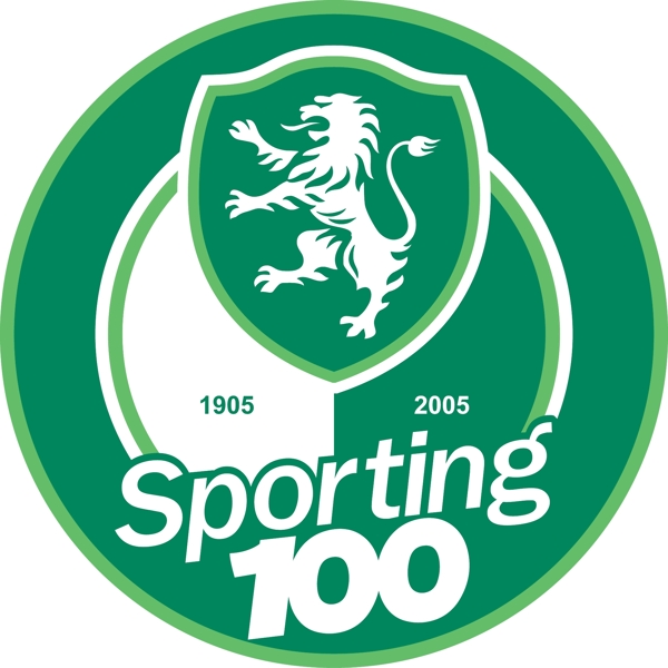葡萄牙竞技俱乐部100周年的标志