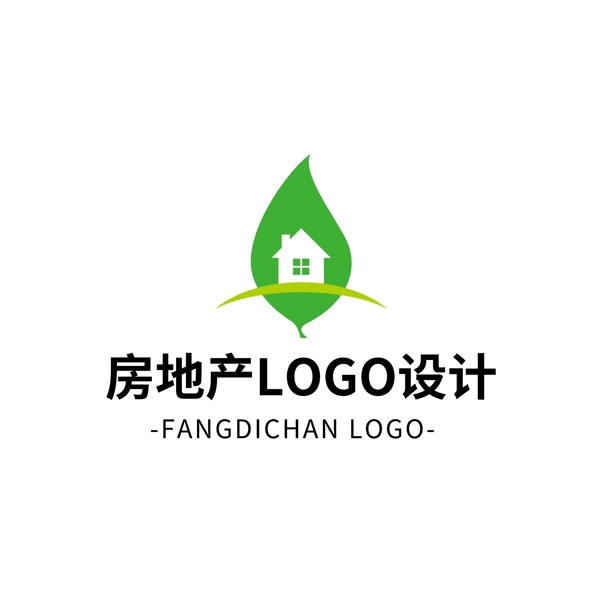 简约大气创意房地产logo标志设计