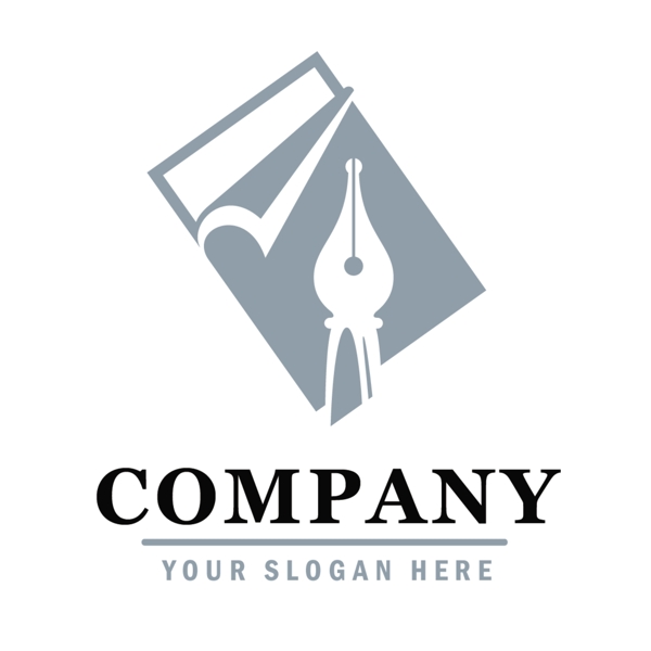 鋼筆通用logo素材