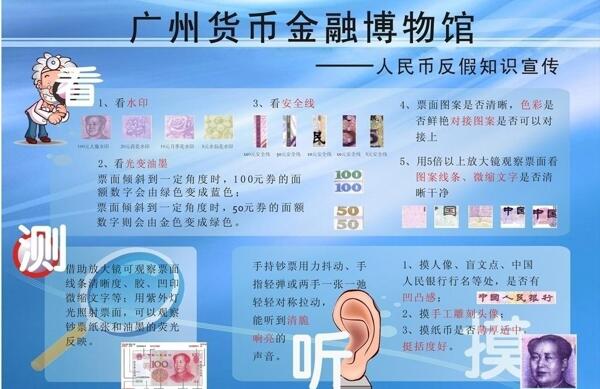 貨幣反假防假宣傳海報(bào)設(shè)計(jì)圖片