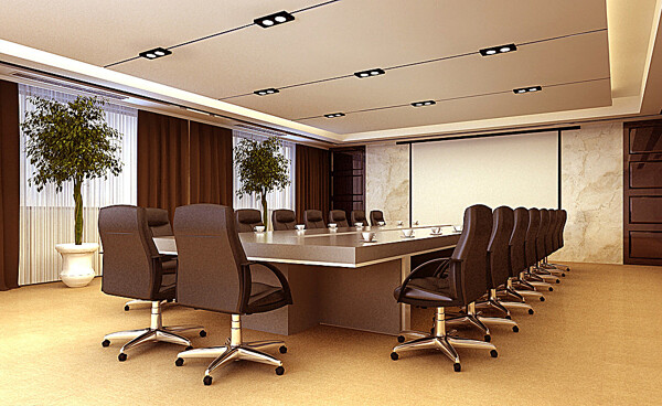 3d会议室图片