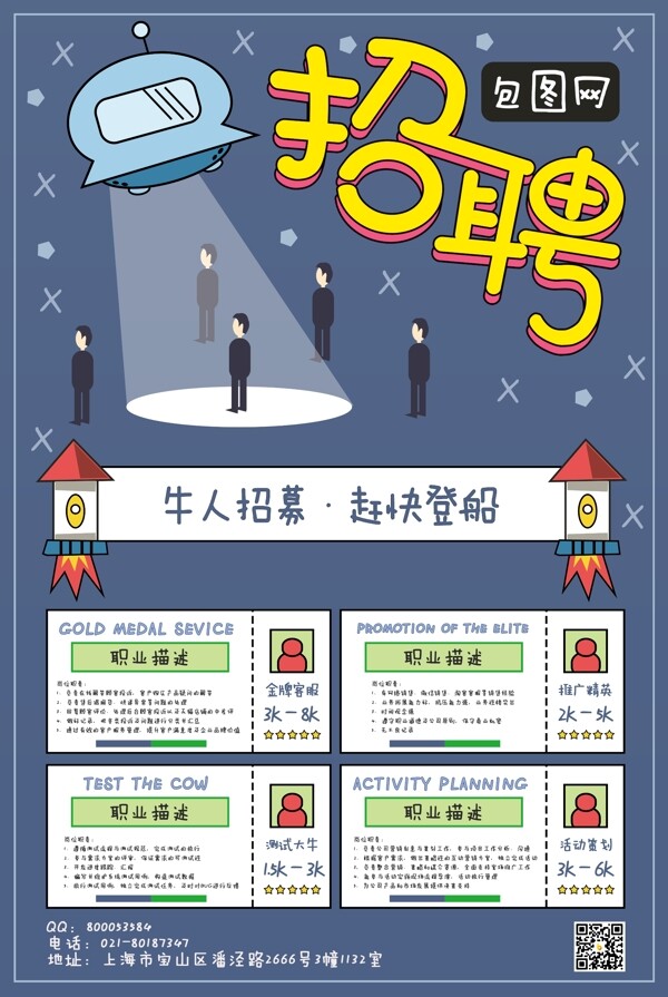 招聘海報