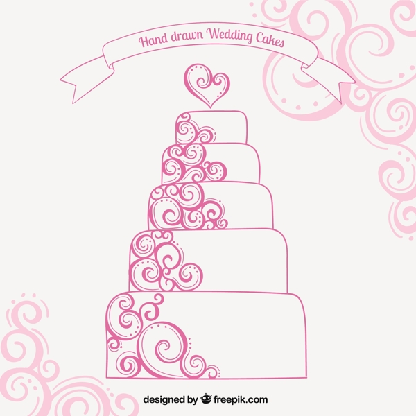手拉結(jié)婚蛋糕