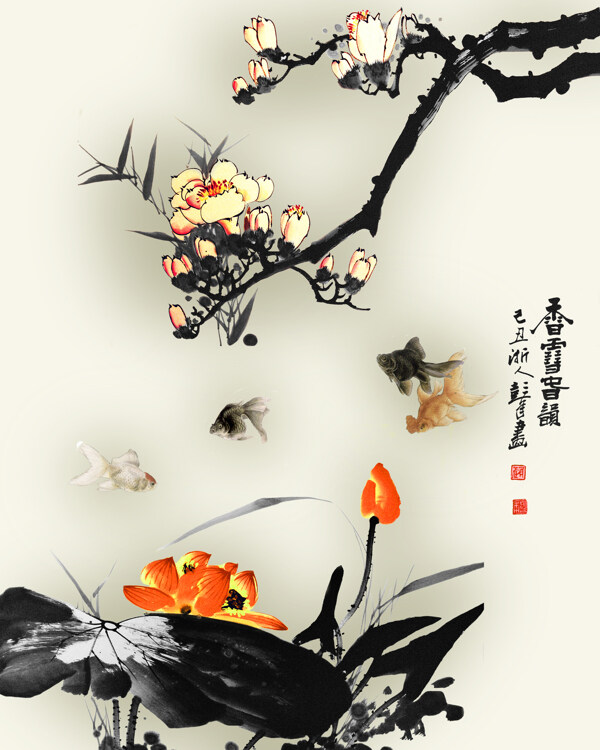 水墨畫高清圖片下載