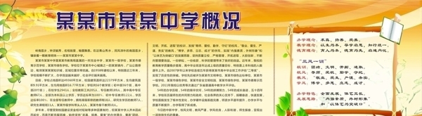 學(xué)校宣傳欄展板圖片