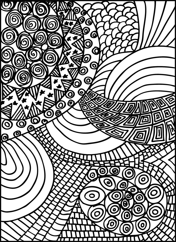 手绘背景矢量插画