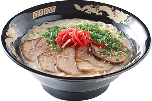 一碗美味食物面條肉餐飲