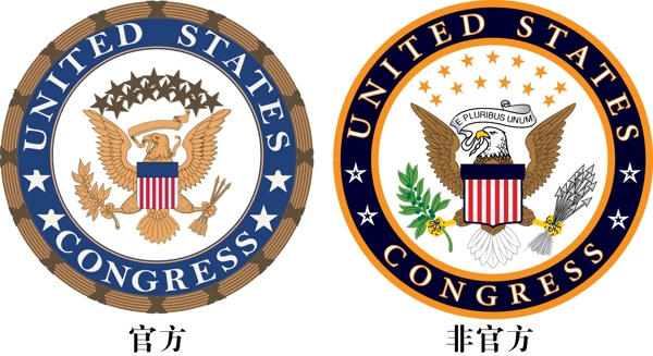 美国国会标识Logo